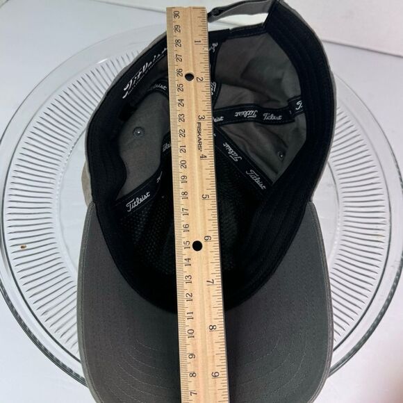 Titleist #1 Ball in Golf Embroidered Adult Baseball Cap Hat Tie Dye Tan - Picture 7 of 8